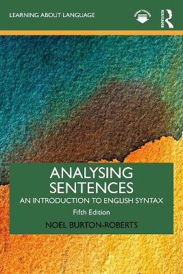 Analysing Sentences An Introduction to English Syntax