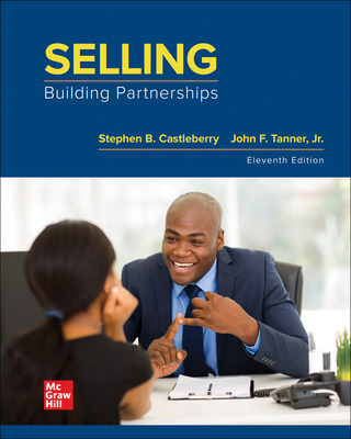 Selling: Building Partnerships 11e