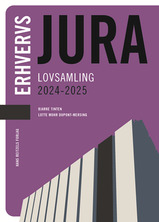 Erhvervsjura - Lovsamling 2024-2025